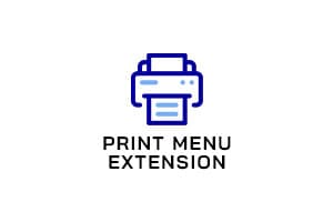 Print Menu Extension